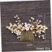 DOITOOL Women Hair Comb Alloy Hair Comb Bridal Hair Comb Crystal Hair Comb Hair Accessories Women's Headgear Wedding - Buy Online on GoSupps.com