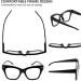 Eyekepper 4-Pack Bifocal Reading Glasses for Women - Large Frame +2.50 Diopters - 4 Clear Lens Readers - International Shipping Available - Buy Online on GoSupps.com