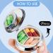 Buy WLLHYF 2PCS Metal Pill Case - 3 Compartment Portable Decorative Pill Organizer for Vitamins & Medicines - Retro Travel Pillbox for Purse & Pocket - Buy Online on GoSupps.com