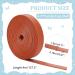 Buy Wadorn 1.8cm Double-Sided PU Leather Belt Strip - 4m Flat Leather Cord for DIY Pocket Straps & Watch Bracelets - Brown - Buy Online on GoSupps.com