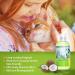 Nobleza Organic Puppy Shampoo for Dogs & Cats - Mild Coconut Scent 250ml | Sensitive Skin Nourishing & Easy to Comb - Buy Online on GoSupps.com