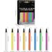 Ensemble d ' eye-liners liquides UV 8 couleurs crayon d ' eye-liners r sistant l ' eau pour adultes et amateurs de f te facile appliquer doublure liquide r active UV - Buy Online on GoSupps.com