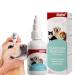 Tear Stain Remover Eye Drops for Dogs and Cats Pet Eye Care Protection Eliminate Eye Dirt Anti-inflammatory Bactericidal Antipruritic Mild Formula