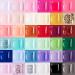 Gellen Gel Nail Polish Kit - 36 Colors Bright Rainbow Gel Polish Collection Nail Gel Kit with Base Top & Matt Top Coat for All Seasons Home Manicure Set - Buy Online on GoSupps.com