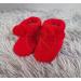 Royal Icon Newborn Baby Booties | 0-3 Months | Red Pom Pom Bootees for Boys and Girls | Soft & Stylish | Ideal for Indoor & Outdoor Use - Buy Online on GoSupps.com