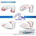 Premium BPA-Free Mouthguard Set of 6 | Customizable Dental Night Guards for Teeth Grinding & Clenching | One Size Fits All - Ideal for Bruxism - Buy Online on GoSupps.com