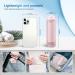 Mini Portable Water Flosser - Travel-Friendly Teeth Cleaner IPX7 Waterproof 4 Modes | Best for Braces & Oral Care (Pink - Buy Online on GoSupps.com