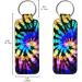 SCRAWLGOD Lip Balm Keyring for Women Girls Clip on Elastic Chapstick Sleeves Tie-dye - Buy Online on GoSupps.com