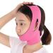 Post Surgery Neck & Chin Compression Wrap | Face Slimming Bandage Belt for Double Chin & Face Lift (Rose Red - Buy Online on GoSupps.com