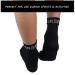 gr8ful Compression Socks for Plantar Fasciitis & Achilles Tendonitis | Ankle Support for Sports & Everyday | Pain Relief & Recovery | 2 Pairs L/XL Black - Buy Online on GoSupps.com