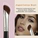 Nose Contour Brush Set | Angled Concealer Eyebrow and Highlighter Brushes for Flawless Contouring | International Shipping - Buy Online on GoSupps.com