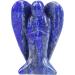 Lovionus89 Hand-Carved Lapislazuli Guardian Angel Statue - 5cm Healing Crystal Decoration for Home & Spiritual Wellness - Buy Online on GoSupps.com