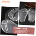 GLEAVI 15 Pairs Transparent Forefoot Slipper Pads | Clear Heel Cushions & Protection Insoles for Soft Comfort | Gel Damping Fillers for Sandals & Slippers - Buy Online on GoSupps.com