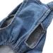 Dog Denim Jumpsuit Costume for Yorkie Bulldog | Cat Pet Jean Overalls Clothes | Size M (Blue) - Buy Online on GoSupps.com
