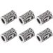 Beard Hair Beads 24Pcs Viking Hair Bead Alloy Vintage Dreadlock Beads Men Beard Tubes Hair Decoration Necklace Bracelet Jewelry DIY Braiding Jewelry Making Beads - Buy Online on GoSupps.com