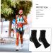 FRCOLOR Ankle Support Brace - Protective Gear for Sprained Ankles | Sports & Fitness Ankle Sleeves | Comfortable Spandex | Black - Buy Online on GoSupps.com