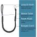 Bungee Dock Lines for Boats - Stretchable Dock Rope with Hook & Foam Float 4-5.5 ft (2 pcs) 2 pack - Buy Online on GoSupps.com