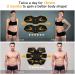 Lemeng EMS Abdominal Muscle Trainer - USB Rechargeable LCD Stimulation Device | Enhance Your Core Fitness - Buy Online on GoSupps.com