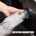 Shakven Suction Cup Brush Cleaner Glass Cup Washer | Portable Turtle Scrub Brush Glass Bottle Bristle Brush for Glassware Wine Glass Bottles - Buy Online on GoSupps.com