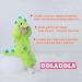 Doladola Unisex Baby Toddler Hooded Shark Romper Jumpsuit | 24-30 Months | Emerald Green Sleepsuit - Buy Online on GoSupps.com