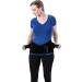 Core Products Industrial Lumbar Belt - Comfortable Lower Back Support with Suspenders | Dark Black - Medium/Large - Buy Online on GoSupps.com