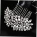 DOITOOL Tiara Bridal Headpiece Wedding Headpiece for Bride Bridal Headdress Wedding Jewlery Bride Insert Comb Women Hairpin Bridal Hair Comb Headgear Alloy Miss Accessories - Buy Online on GoSupps.com