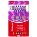 Colgate ZigZag Toothbrush for Deep Inter dental Clean with multi angle zig zag bristles (Medium Pack of 6)