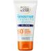 Garnier gel cream with SPF 50+ facial cream with sun protection for light sensitive and sonnine-intolerant skin ambre solaire sensitive expert+ 1 x 50 ml