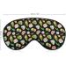 Kawaii Sushi Sleep Mask for Women - Adjustable Eye Shades with Elastic Strap for Comfortable Sleep - Buy Online on GoSupps.com