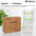 Molshine 2 Pack Transparent Desktop Washi Tape Dispenser with Cutter - Yellow & Green | Tape Roll Holder (Masking Tape Not Included) - Buy Online on GoSupps.com