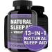 NooMost Natural Sleep Aid Supplements with Magnesium L theanine & Garcinia | Sleep Pills for deep & Restful Sleep for Adults | Non-Habit-Forming | Helps Fall Asleep Fast Stay Asleep Longer | 60 Tabs