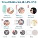 Travel Bottles for Toiletries - 13Pack Travel Toiletries - Leak Proof Refillable Squeezable Containers for Lotion Liquid Shampoo - Travel Bottles - Travel Bottle Set with Lable - BPA-Free 12pcs - Classic Styles - Buy Online on GoSupps.com