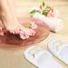 5 Pairs of Bridal Slippers - Portable Open Toe Wedding Slippers for Guests | Disposable Spa Slippers for Hotel Trips | Size 44 EU - White (Bride Jungfer-1) - Buy Online on GoSupps.com