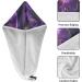 Purple Butterfly Hair Towel 2 Pack | Super Absorbent Quick-Dry Hair Turbans for Women & Girls - Buy Online on GoSupps.com