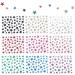 10 Sheets Star Nail Art Sticker Decals - 3D Self-Adhesive Nail Sliders for Glittery DIY Manicure | Colorful Nail Art Supplies - Buy Online on GoSupps.com