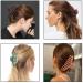 Large Matte Hair Claw Clips - 8 Color Options - 4.3 Inch Nonslip Hair Clamps for Women and Thinner Hair Styling - Buy Online on GoSupps.com