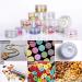 20 Transparent Small Plastic Crucibles - 10g/10ml Cream Cans for Cosmetics Lip Balm Nail Art + 4 Mini Spatulas - International Shipping - Buy Online on GoSupps.com