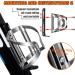 Bike Water Bottle Holder 2 Pack | No Screws, Double Fix with Removable Velcro | Lightweight Aluminum Alloy | Mountain & Road Bicycle Cup Cage | Silver - Buy Online on GoSupps.com