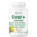 Liver Advanced+ 240 Veggie Capsules | 20-in-1 Complex with Milk Thistle Dandelion NAD NAC ALA TUDCA Glutathione Artichoke Turmeric & Astragalus | Non-GMO Gluten Free 240 Count (Pack of 1)