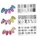 3pcs Nail Art Stamp Templates Kit - Stamper & Scraper for Maleicure | OM-D13 OM-D14 OM-D15 - International Shipping Available - Buy Online on GoSupps.com
