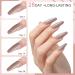 28g Acrylic Nail French Manicure Powder Set - White, Clear, Black, Nude | HJ-NAP016 (No.16) - Buy Online on GoSupps.com