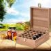 Reton Essential Oil Storage Box - 25 Compartment Aromatherapy Organizer & Nail Polish Display Case for Home Use - Buy Online on GoSupps.com