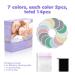 Organic Bamboo Nursing Breast Pads - 14 Pack for Breastfeeding and Maternity | Reusable, Washable, Soft & Natural | Large Nipple Pads for New Moms - Multicolor Set with Laundry Bag - Buy Online on GoSupps.com