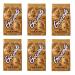 Pavesi Gocciole Caramel Set of 6 cookies with crunchy chocolate and caramel seeds 300 g