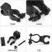 4 Pcs of Bicycle Clips with 5 Pcs Luminous Valve Covers Bicycle Light Holder Fixed Frame Walking Stick Holder Wheelchair Accessories - Buy Online on GoSupps.com