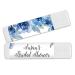 Blue Toile Wedding Watercolor Blue Floral Favor Personalized Lip Balm Favors Wedding Favors Bridal Shower Favor Birthday (Set of 24)