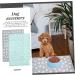 Happyyami 2pcs Pet Placemat Dog Placemats for Food and Water Kitten Bowl Mat Pet Food Mats for Dog Pad Cat Place Mat for Food Dishes Dog Massager Roller Cat Bowl Mat Pets Pp Dog Eat To Feed - Buy Online on GoSupps.com