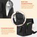Heavy Duty Diaper Bag Backpack with Changing Pad - Water Resistant, Insulated Pockets, Stroller Straps - for Dads & Moms - Black - Buy Online on GoSupps.com
