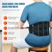 Back Brace for Lower Back Relief - Lower Back Brace for Scoliosis Disc Herniation Heavy Lifting Adjustable Back Support Belt with 5 Stays Lumbar Support Belt for Men & Women (Waist 37"-43 ) L/XL(37"- 43") - Buy Online on GoSupps.com