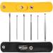 GLEAVI Ear Cleaner Ear Cleaner 4 Sets Ear Wax Removal Kit Ear Pick Earwax Remover Tool Professional Ear Spoon Reusable Ear Cleaners with Bag Stainless Steel Cleaner Stainless Steel Cleaner